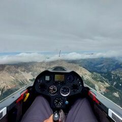 Flugwegposition um 11:40:04: Aufgenommen in der Nähe von Arrondissement de Gap, Frankreich in 2886 Meter
